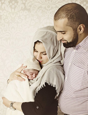Famille musulmane, force et signification