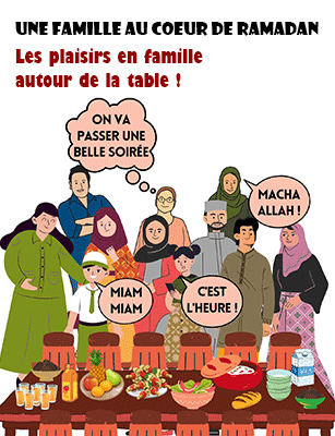 Une famille au cœur de Ramadan : Les plaisirs en famille autour de la table !